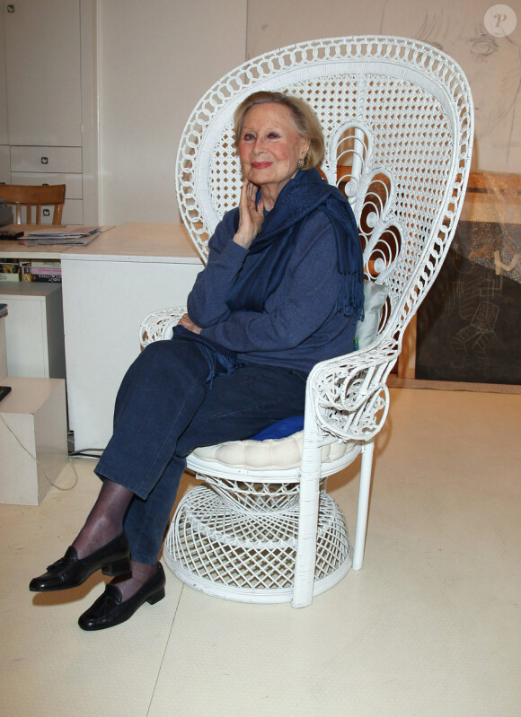 Michèle Morgan le 15 décembre 2009