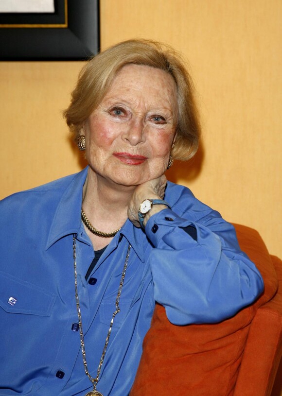 Michèle Morgan en 2008