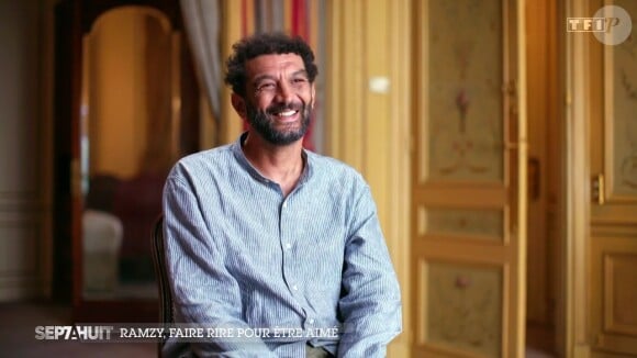 Ramzy Bedia était l'invité de "7 à 8" sur TF1.
Screenshot : TF1