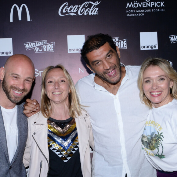 Exclusif - Franck Gastambide, Audrey Lamy, Ramzy Bedia, Anne Marivin - Fête de clôture du 9ème festival "Marrakech du Rire 2018" au Palais Bahia de Marrakech au Maroc le 15 juin 2019 © Rachid Bellak/Bestimage 