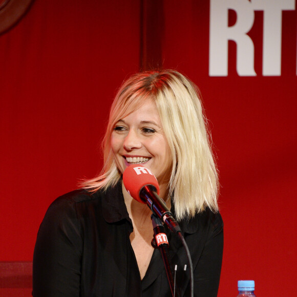 Flavie Flament - Conférence de rentrée de RTL à Paris. Le 4 septembre 2014