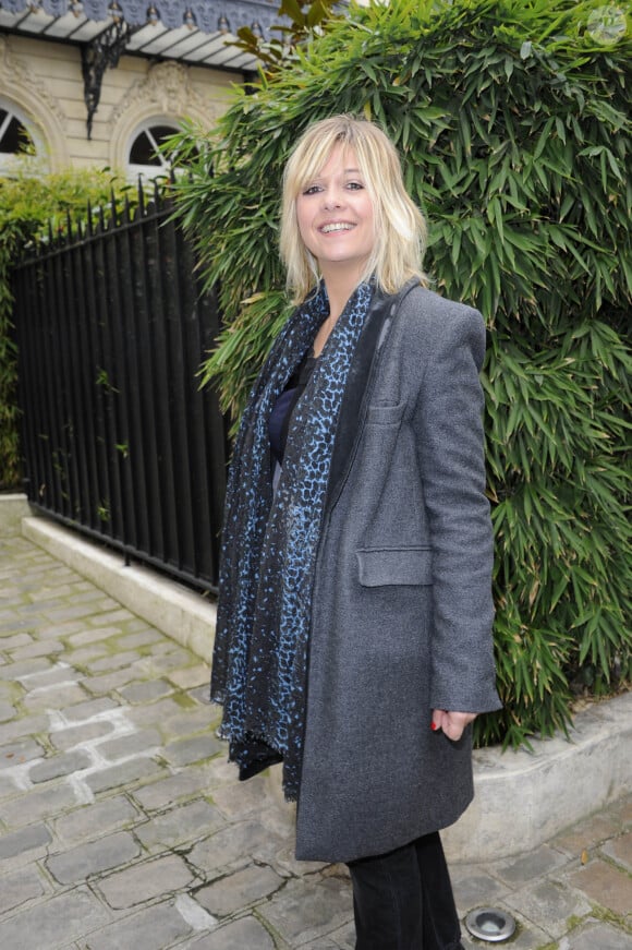 Flavie Flament - Conference de presse de l'operation "La Flamme Marie Claire" a l'hotel le Marois a Paris le 16 mai 2013.