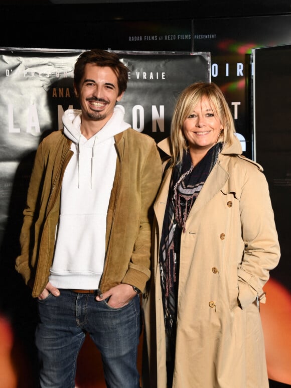 Flavie Flament et son fils Antoine - Avant-première du film "La Maison" à l'UGC Ciné Cité Les Halles à Paris le 8 novembre 2022. © Pierre Perusseau / Bestimage