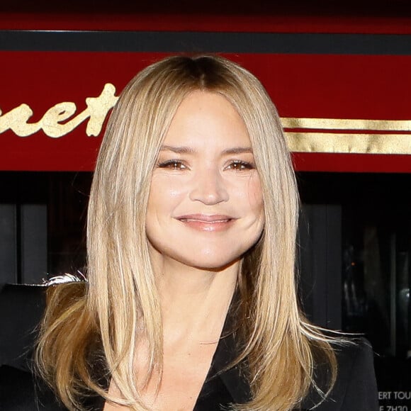 Exclusif - Virginie Efira - Arrivés au dîner des nommés aux Cesar au Fouquet's à Paris le 6 février 2023. © Christophe Clovis / Bestimage 