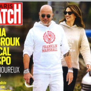 Pascal Obispo et Sonia Mabrouk, "Paris Match".