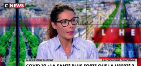 Marie-Estelle Dupont, intervenante dans "L'Heure des Pros" sur CNews