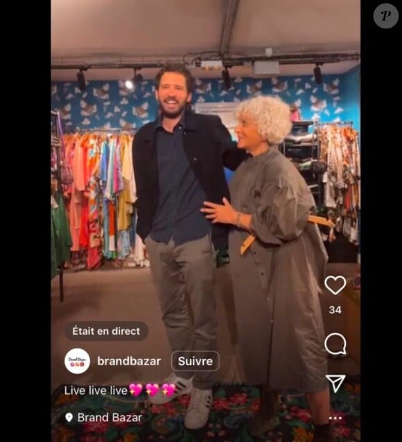 Le fils de Claire Chazal est apparu dans un live sur Instagram, avec sa marraine.