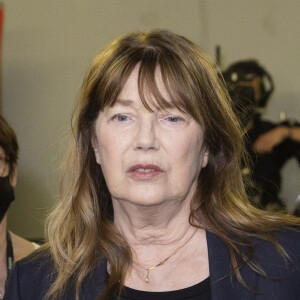 Exclusif - Jane Birkin - Backstage de l'émission spéciale "Unis pour l'Ukraine" à la Maison de la Radio et de la Musique, diffusée en direct sur France 2 et présentée par Nagui et Leïla.Kaddour à Paris le 8 mars 2022. © Cyril Moreau / Jack Tribeca / Bestimage