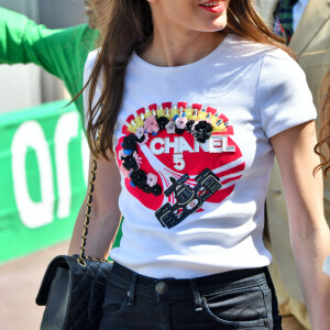 Charlotte Casiraghi - La famille princière de Monaco assiste aux séances d'essais qualificatives du 80ème Grand Prix de Monaco de Formule 1 à Monaco le 27 mai 2023. © Bruno Bebert/Bestimage 