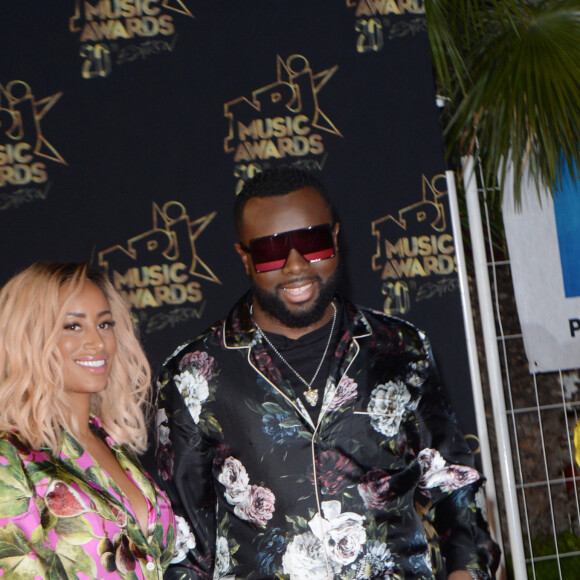 Demdem, Maitre Gims - 20ème cérémonie des NRJ Music Awards au Palais des Festivals à Cannes. Le 10 novembre 2018 © Christophe Aubert via Bestimage 