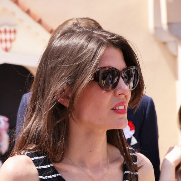 Ce mercredi, Charlotte Casiraghi a participé au centenaire de naissance de Rainier III.
Charlotte Casiraghi - "Le rocher en fête" la principauté de Monaco fête le centenaire du prince Rainier III à Monaco. © Jean-Charles Vinaj/Pool Monaco/Bestimage 