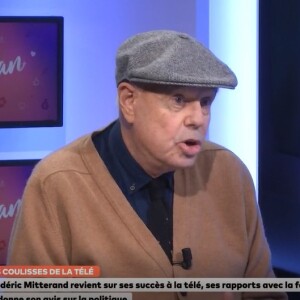 Frédéric Mitterrand dans l'émission "L'Instant De Luxe" sur C8.