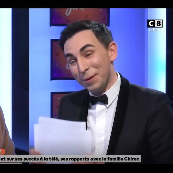 Frédéric Mitterrand dans l'émission "L'Instant De Luxe" sur C8.