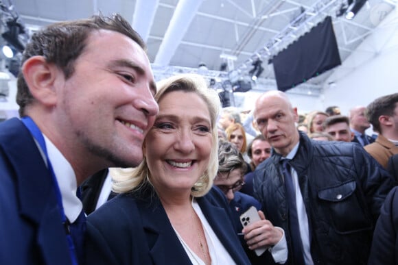 Marine Le Pen - Première fête de la Nation du RN au Havre le 1er Mai 2023.
