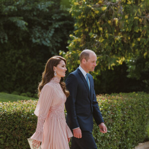 Déjà dans l'après-midi, elle avait été sublime pour la cérémonie.
Kate Middleton et le prince William - Mariage du prince héritier Hussein de Jordanie et de sa fiancée Rajwa. Le 1er juin 2023. @ Balkis Press/ABACAPRESS.COM