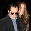 Jennifer Lopez et Marc Anthony après le Saturday Night Live, à New York, le 27 février 2010 !