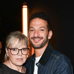 Laurence Boccolini et Vincent Dedienne à la 100ᵉ du spectacle de Vincent Dedienne "Un soir de gala" au théâtre Marigny à Paris le 27 juin 2022.
© Coadic Guirec/Bestimage