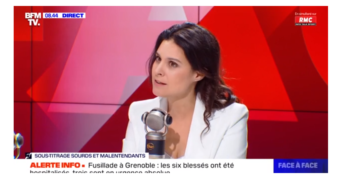 Apolline de Malherbe Gros imprévu en direct sur BFMTV, une invitée