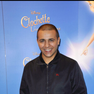 Faudel - Première du film "Clochette et l'expedition féerique" au cinéma Marignan à Paris.