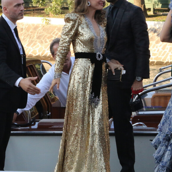 Natalie Portman et son mari Benjamin Millepied arrivent à l'hôtel Excelsior lors du 75ème festival du film de Venise, la Mostra, le 4 septembre 2018 