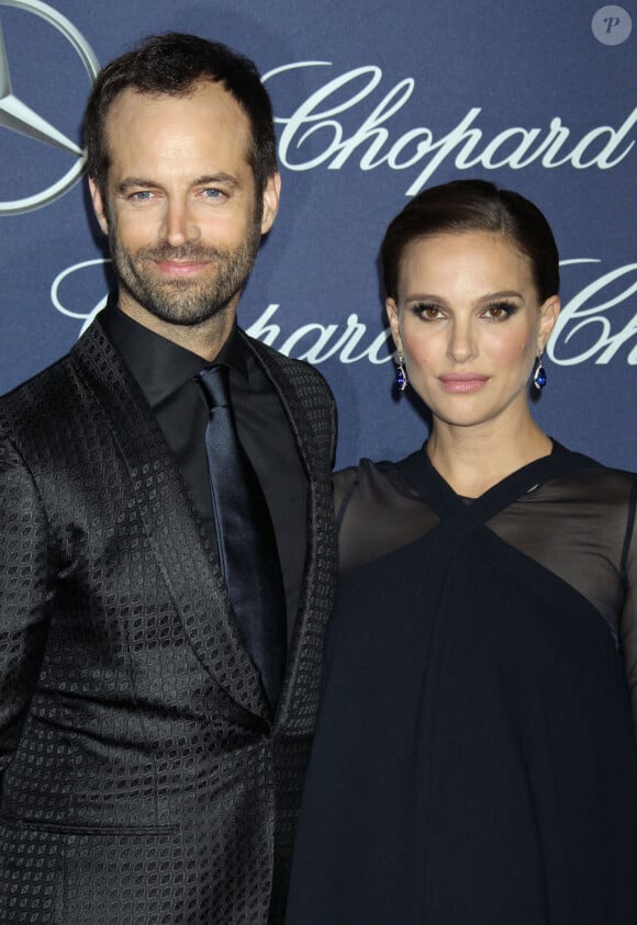 Benjamin Millepied et sa femme Natalie Portman (enceinte) - Soirée de gala du Festival International du Film de Palm Springs. Le 2 janvier 2017 