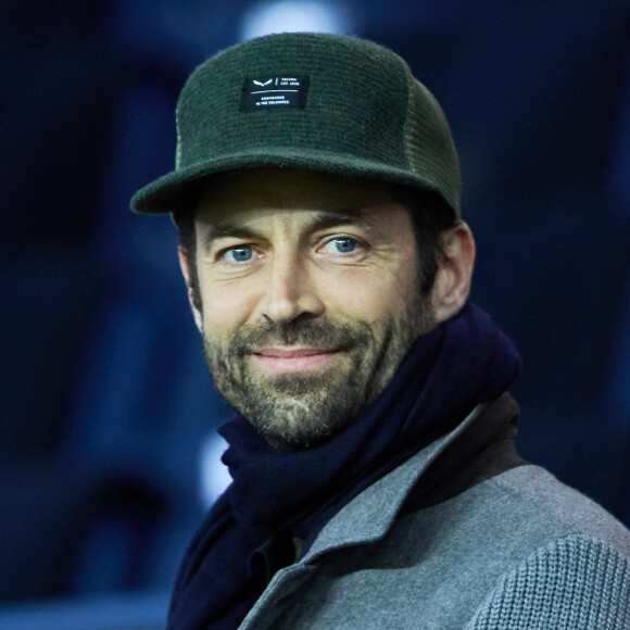 Benjamin Millepied - People dans les tribunes du match de Ligue 1 Uber Eats "PSG contre Angers" (2-0) au Parc des Princes à Paris le 11 janvier 2023. © Cyril Moreau/Bestimage 