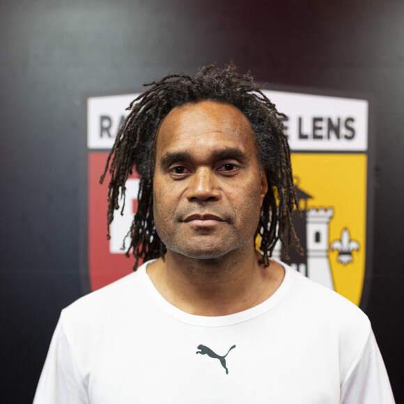 Exclusif - Christian Karembeu - 3ème édition de la rencontre de football caritative "Match des héros" entre le "RC Lens Légendes" et "L'équipe Unicef" au stade Bollaert-Delelis à Lens le 6 juin 2023. © Pierre Perusseau / Bestimage