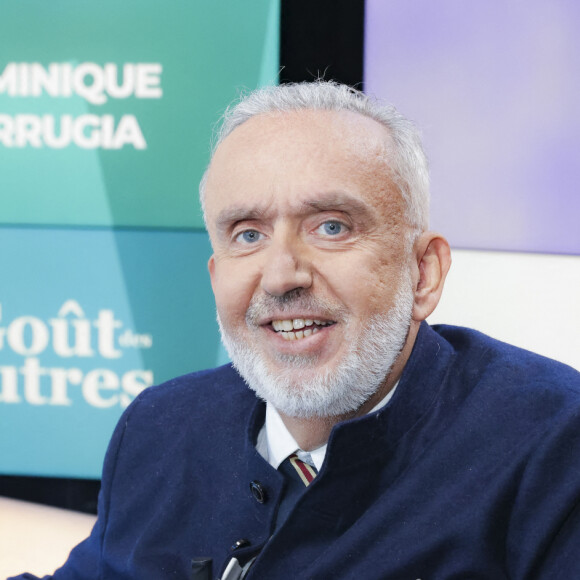 Dominique Farrugia - Enregistrement de l'émission "Le goût des autres", présentée par V.Benaïm et diffusée le 2 avril sur la chaine i24News. Le 15 mars 2023 © Jack Tribeca / Bestimage 