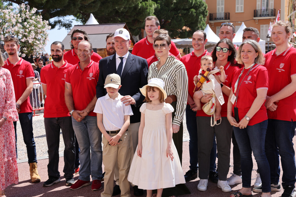 Photo Le prince Albert II de Monaco, la princesse Charlene, Le prince