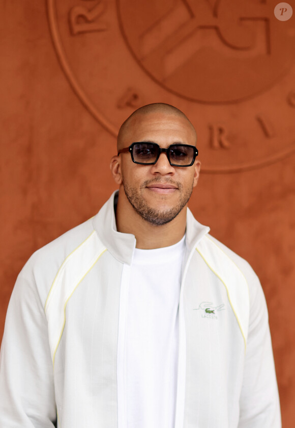 Ciryl Gane au village lors des Internationaux de France de tennis de Roland Garros 2023, à Paris, France, le 11 juin 2023. © Jacovides-Moreau/Bestimage