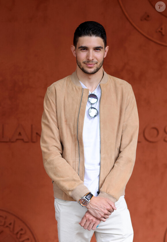 Esteban Ocon au village lors des Internationaux de France de tennis de Roland Garros 2023, à Paris, France, le 11 juin 2023. © Jacovides-Moreau/Bestimage