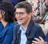 Car, en tant que véritable fan de tennis, il s'est rendu à plusieurs matchs tout au long du tournoi Roland-Garros.
Thomas Sotto en tribunes lors des Internationaux de France de tennis de Roland Garros 2023, à Paris, France, le 6 juin 2023. © Jacovides-Moreau/Bestimage