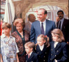 Silvio Berlusconi est mort ce lundi.
Silvio Berlusconi avec sa mère et ses enfants