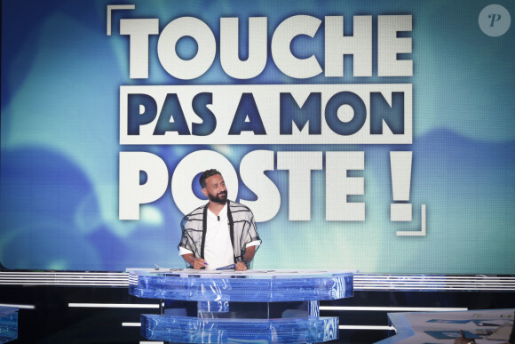 Exclusif - Cyril Hanouna sur le plateau de l'émission TPMP (Touche Pas à Mon Poste) présentée par C.Hanouna et diffusée en direct sur C8 à Paris, France, le 31 mai 2023. © Jack Tribeca/Bestimage 