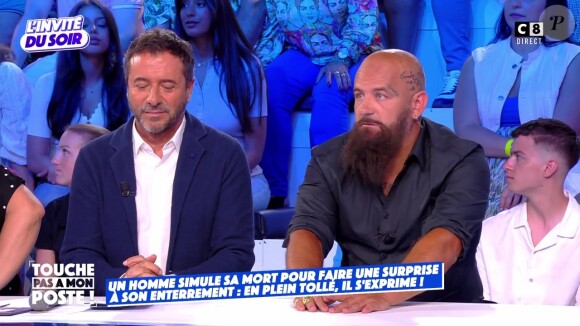 Ragnar le fou invité sur le plateau de Touche pas à mon poste