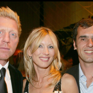 Ensemble, Cédric Pioline et Claudia Ravnbo ont eu deux enfants
Archives : Boris Becker, Cédric Pioline et son ex femme, Claudia
