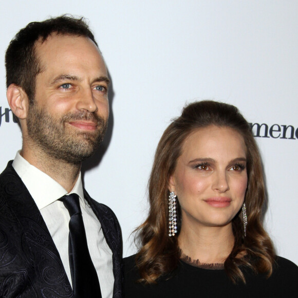Benjamin Millepied et sa femme Natalie Portman enceinte à la soirée annuelle Dance Project au Ace Hotel DTLA à Los Angeles, le 10 décembre 2016 © AdMedia via Zuma/Bestimage