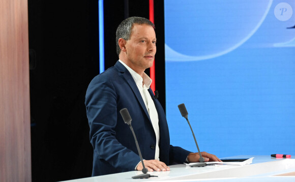 Marc-Olivier Fogiel - Conférence de rentrée 2022/2023 BFM TV à Paris le 6 septembre 2022. © Coadic Guirec/Bestimage 