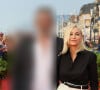 Emmanuelle Béart aux côtés de son mari, Frédéric Chaudier sur le tapis rouge de la cérémonie de clôture du 37ᵉ festival du film de Cabourg.
© Coadic Guirec/Bestimage