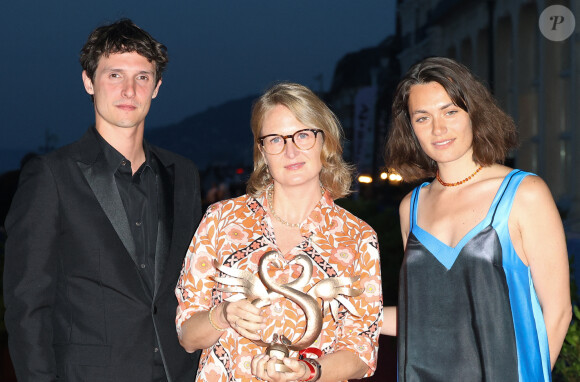 Julien Frison et Anna Novion - Cérémonie de clôture du 37e Festival du film de Cabourg, le 17 juin 2023. © Coadic Guirec/Bestimage