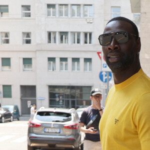 Omar Sy are seen during the Milan Fashion Week - Menswear Spring/Summer 2024, Milan, Italy on June 18, 2023. Photo by Pedro/Splash News/ABACAPRESS.COM 