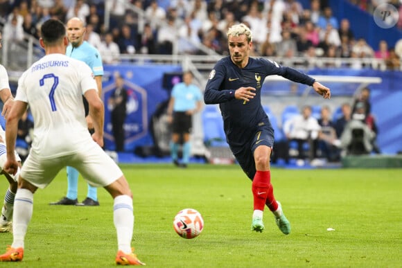 Antoine Griezmann - Match de qualifications de l'Euro2024 "France - Grèce (1-0)" au stade de France, le 19 juin 2023.