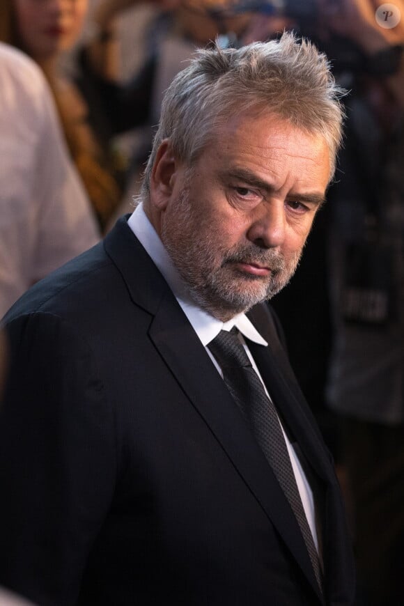 Luc Besson lors de la première de "Valerian et la Cité des Mille Planètes" à Moscou, le 27 juillet 2017.