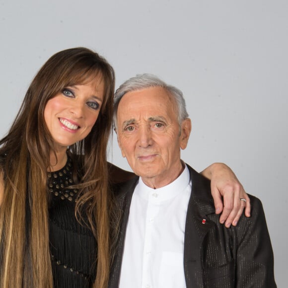 Dans une interview accordée à "Gala", la chanteuse a révélé avoir traversé une grande dépression
Prix Special - Exclusif - Lynda Lemay et Charles Aznavour - Studio de l'emission "Hier Encore", presentee par Virginie Guilhaume et diffusee en prime time sur France 2 le 1er fevrier, a l'Olympia a Paris. Le 9 janvier 2014 