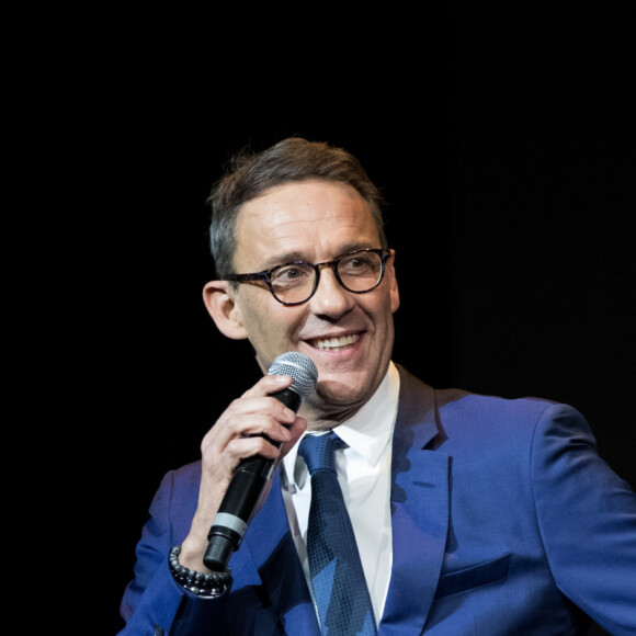 Julien Courbet lors du gala de la Chaine de l'espoir au théâtre de la Tour Eiffel à Paris, France, le 26 mars 2018. Les recettes collectées (les bénéfices de la soirée) seront reversées à l'association La Chaîne de l'Espoir pour redonner vie et sourire à des enfants malades du bout du monde. © Cyril Moreau/Bestimage