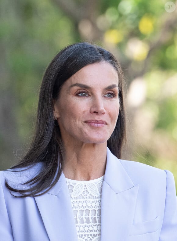 La reine Letizia d'Espagne à la cérémonie d'ouverture du "22ème Congrès sur la Santé Mentale Spain" à l'hôtel Rafaelhoteles à Madrid, le 16 mai 2023. 