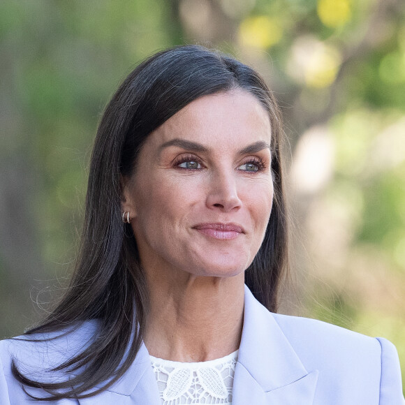 La reine Letizia d'Espagne à la cérémonie d'ouverture du "22ème Congrès sur la Santé Mentale Spain" à l'hôtel Rafaelhoteles à Madrid, le 16 mai 2023. 