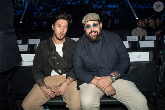 Victor-Artus Solaro, dit Artus - Les célébrités assistent au combat de boxe opposant le français Tony Yoka au congolais Martin Bakula à l'AccorHotels Arena à Paris, France, le 14 mai 2022. © Aurelien Morissard/Panoramic/Bestimage