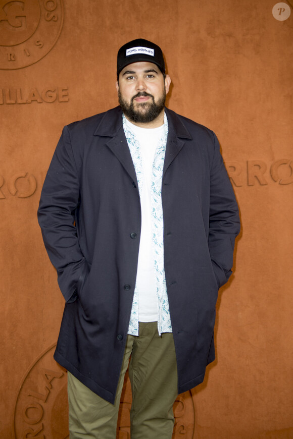 Artus au village lors des internationaux de tennis de Roland Garros 2019 à Paris, France, le 3 juin 2019. © Jean-Baptiste Autissier/Panoramic/Bestimage 