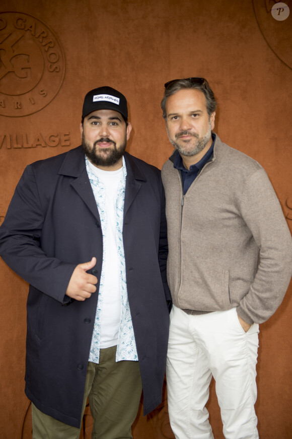 Artus au village lors des internationaux de tennis de Roland Garros 2019 à Paris, France, le 3 juin 2019. © Jean-Baptiste Autissier/Panoramic/Bestimage 